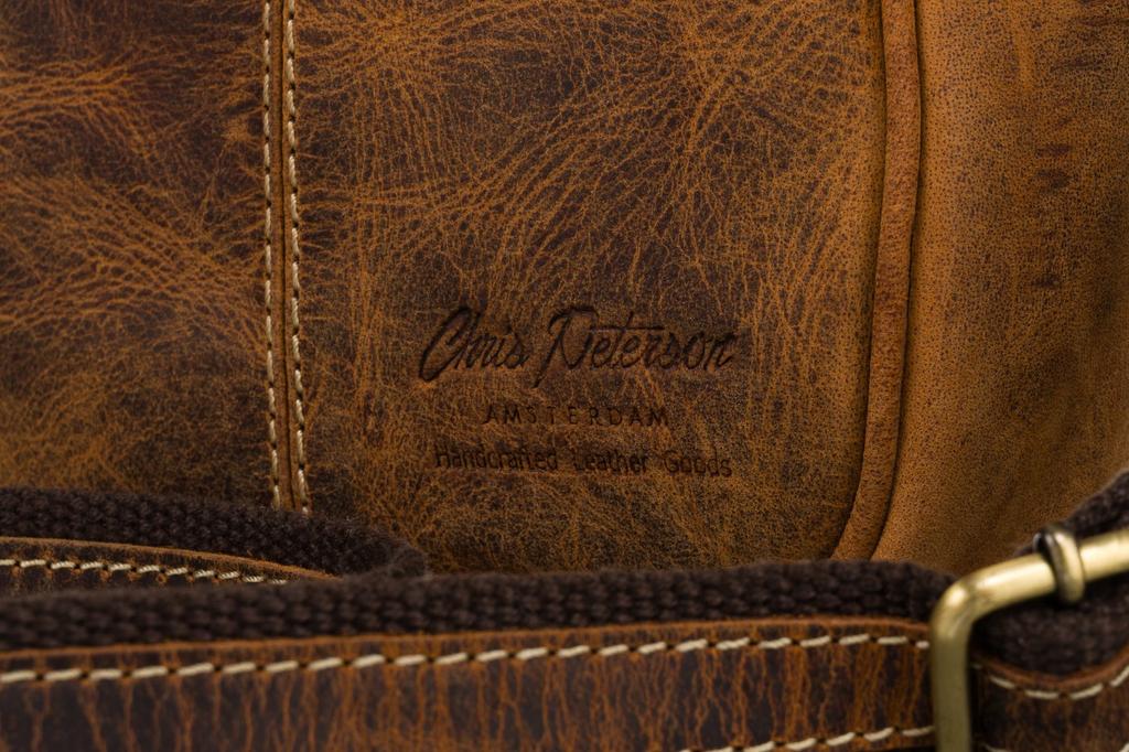 PTN 5021-TMH-5856 Tan Leather Bag