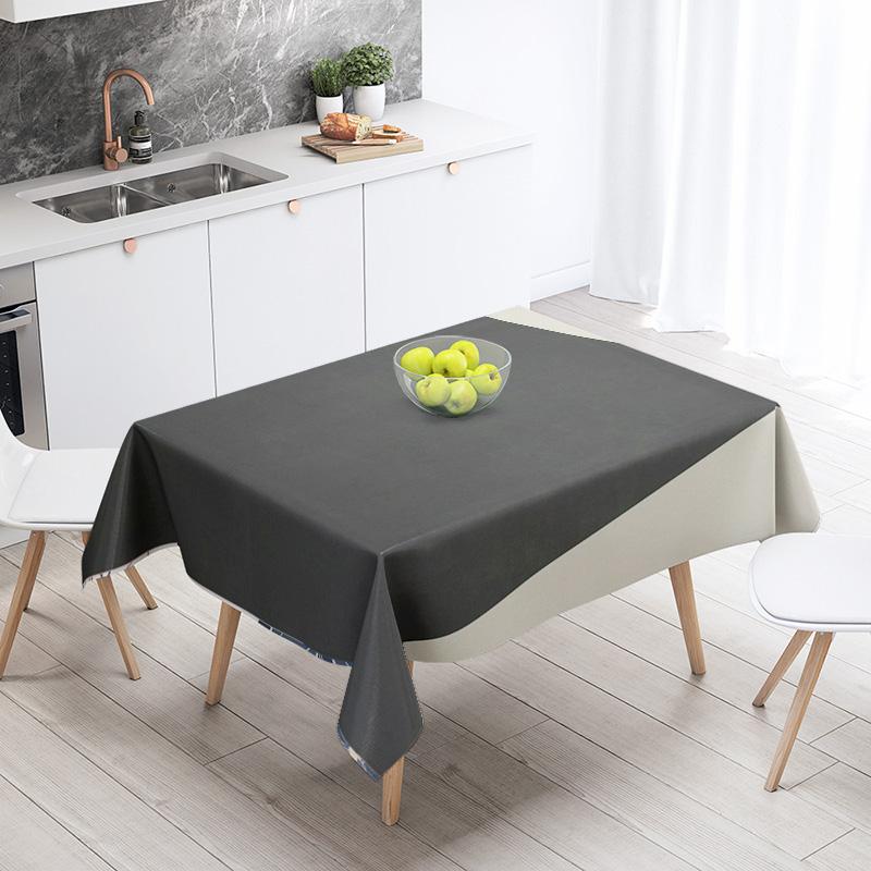 Abstract Geometric Tablecloth 1pc Resistant Party Decoration Restaurant Cafe Dining Table Tablecloths 140X200cm