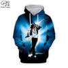 PLstar Cosmos Michael Jackson Bedrukte Hoodie Heren Dames hip hop kleding Fan kostuum