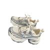 Zhao Ruth platform dad shoes women's autumn new breathable versatile campus style sports shoes