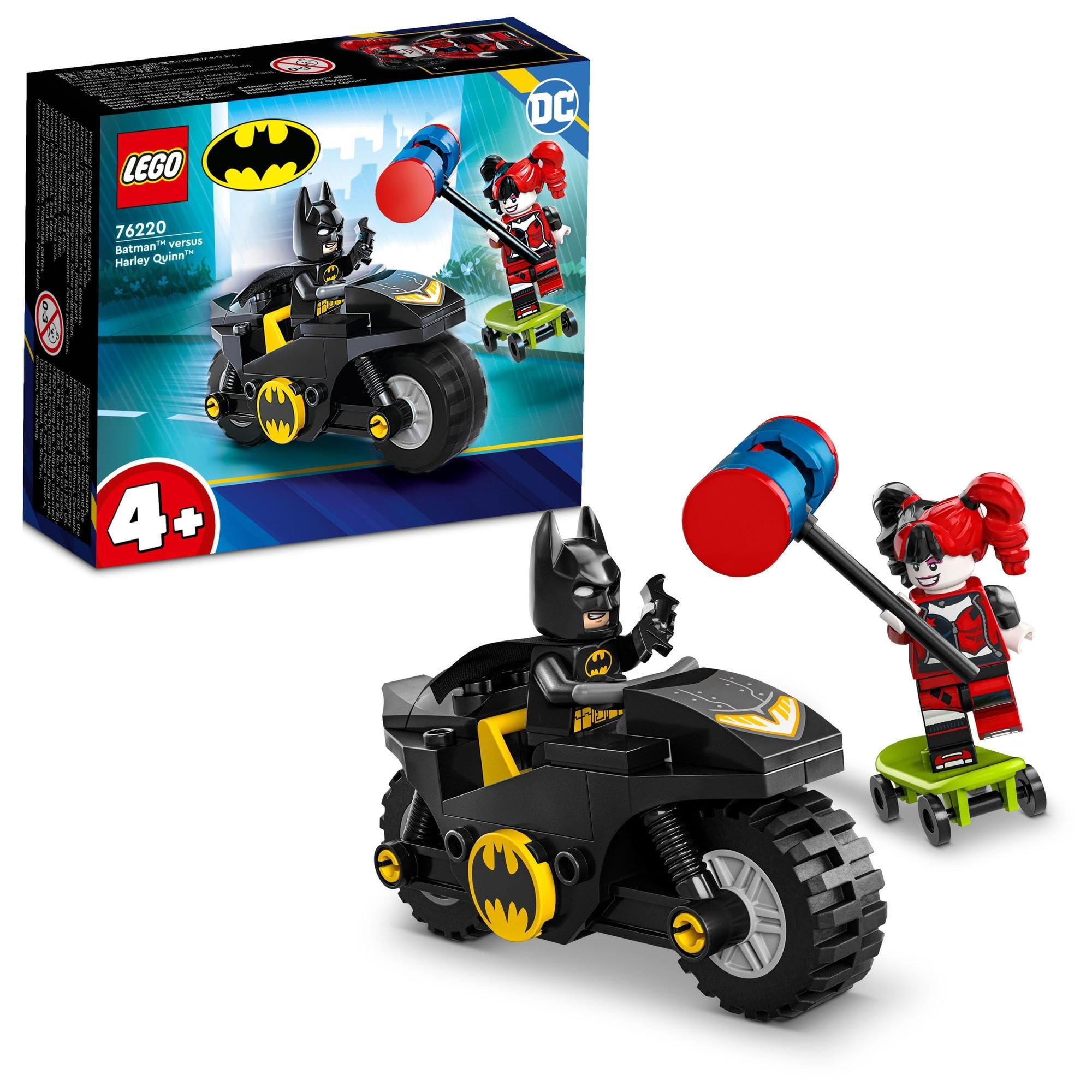 

LEGO Super Heroes DC Batman Batman™ vs. Harley Quinn™ 76220 Toy Blocks Gift Superhero American Comic Book Boys Ages 4 and Up