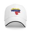 Women Unisex Venezuela Map Outdoor Hat Venezuelan Adjustable Cap Casual Baseball Cap Golf Hats
