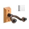 GH-01 Guitar Hanger Wooden Wall Mount Hook Holder Keeper For Electric Acoustic Guitars Bass Ukulele String Instrument