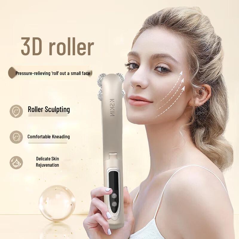 

KingDom EMS Micro-current V-Face Roller Massager