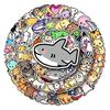 100 Cartoon Animal Stickers: Cute Waterproof Decorative Stickers for DIY Phone Cases & Journals