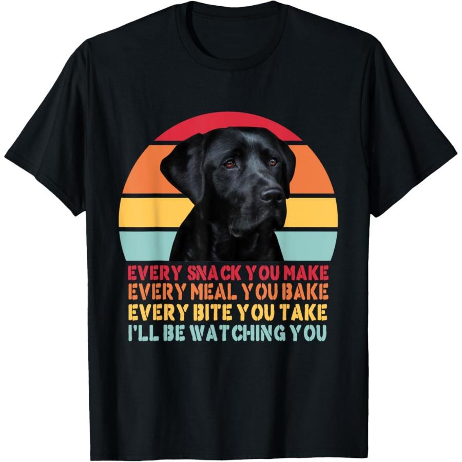 

Every Snack You Make Dog Black Labrador Lab Retriever Dog T-Shirt for Men Women Girls Kids XXXXXL чёрный