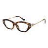 New cat eye sunglasses women's high-end European and American style fashion glasses metal beads glasses legs sunglasses