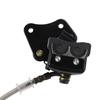43mm Left Hydraulic Brake Master Caliper Rear Hand Hydraulic Disc Brake Assembly For Most Dirt Bikes ATV Quad 110cc 125cc 140cc