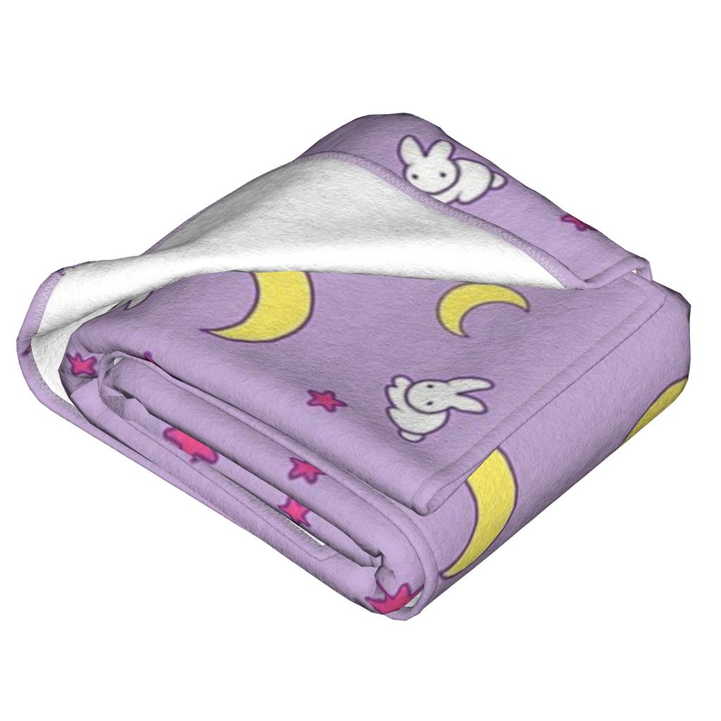 Sailors Moon Blanket Cozy Soft Throw Blankets for Couch 50x60 Inch Multi-size Plush Thin Quilt