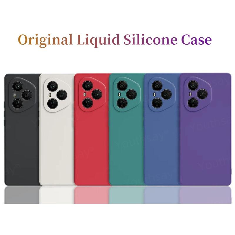 For Honor 400 Pro Case Honor 400 Pro Cover Fundas Coque Capa Soft Liquid Silicone Protective Phone Bumper Honor 400 Pro