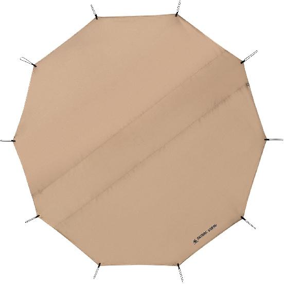 OneTigris Rock Fortress 6 Person Footprint, Ten-Sided Tent Groundsheet 5000mm Waterproof Ratings