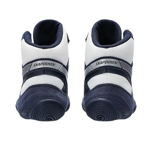 Asics Snapdown 4 Coverage Mid Top Trainingsschuhe Herren Blau Weiß - 1081A058-401