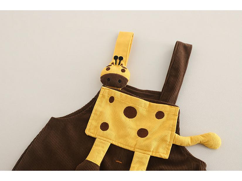 Entzückendes Baby-Latzhosen-Strampler-Set für Jungen & Mädchen - Stilvoller zweiteiliger Krabbelanzug für Frühling & Herbst