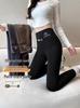 Women's High Waist Tummy Control Cropped Yoga Pants - Spring/Summer Shark Skin Delight