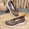 Women's Soft-Soled Slip-On Shoes Comfortable Slip-Ons for Middle-Aged and Elderly Women