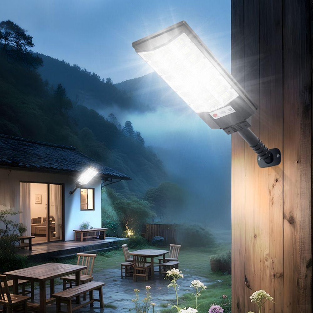 Smart Motion Sensor Solar Yard Lamp Intelligent Motion Detection Solar Security Light Outdoor