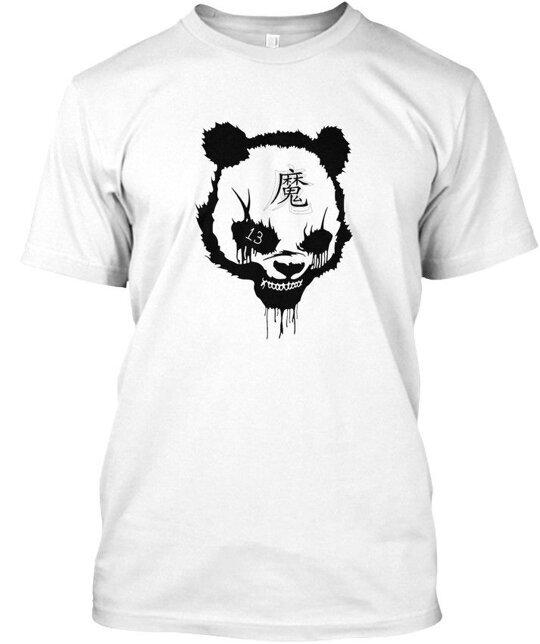 Originales japanisches Dämonen-Panda-T-Shirt Hergestellt in den USA Größe S bis 5XL