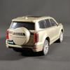 1:24 TANK 500 Hi4-T Alloy Diecast SUV Model Simulation Sound & Light Rotable Direction Children Toy Decorative Trendy Ornaments