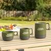 Outdoor Portable Water Cup Coffee Cup Travel Mug Camping Portable Tea Cup Eco-Friendly Design Home Use Couples Picnic