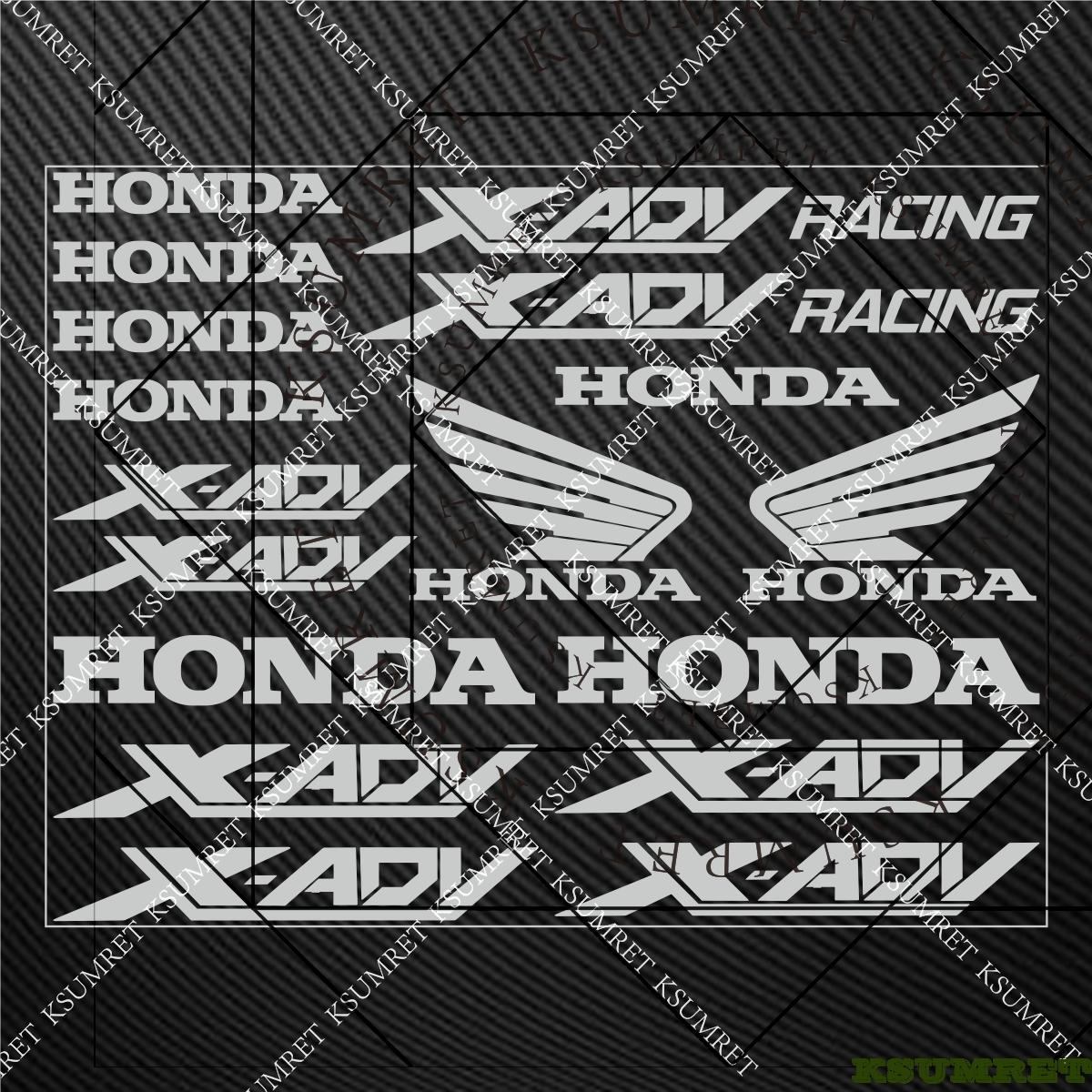 Vinyl For Honda Xadv 750 Stickers Motorcycle Sticker Tank Helmet Logo Decals Waterproof