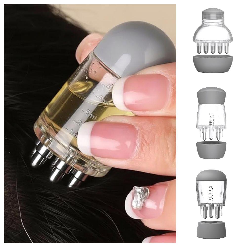 Mini Scalp Oil Applicator 5ml Refillable Hair Oil Applicator Twistable Bottle Mouth Empty Scalp Massagers Hair Scalp Treatment