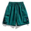 Pantaloni casual, stile da lavoro funzionale estivo da uomo, pantaloncini da cinque pezzi