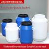 Heavy-Duty 25L Plastic Storage Bucket