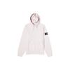 STONE ISLAND Logo Patch Hooded Sweatshirt Unisex Sweatshirt Pink 801564151-V0080