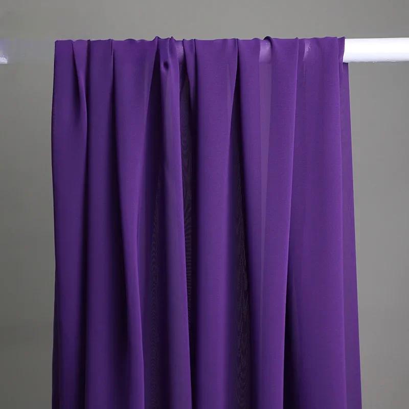 100x150cm Chiffon Fabric Clothing Wedding Decoration Avocado Green Sage Mint Yarn Layout Gauze DIY Home Deco Dress Material