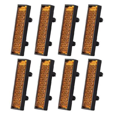 8 ks Reflexní pásky na cyklistické pedály Reflexní pásky na pedály jízdních kol Bezpečnostní noční cyklistika