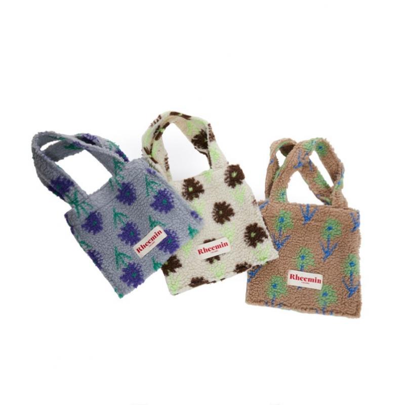 RHEEMIN Schleife  Blume   Beige  Mini