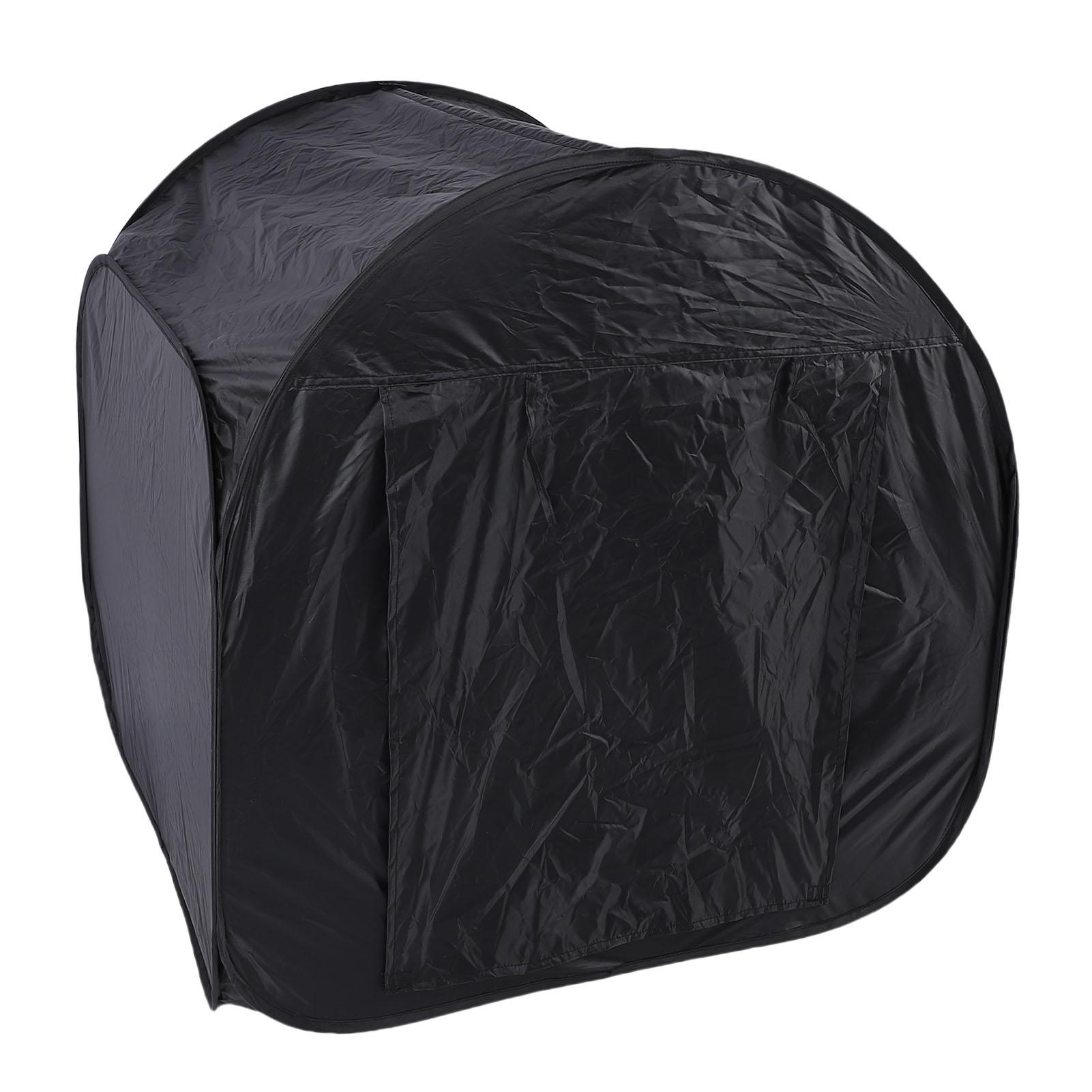 

Детская сенсорная палатка, портативная, раскладная, детская игровая палатка, черная, с дверью и окном для использования в помещении