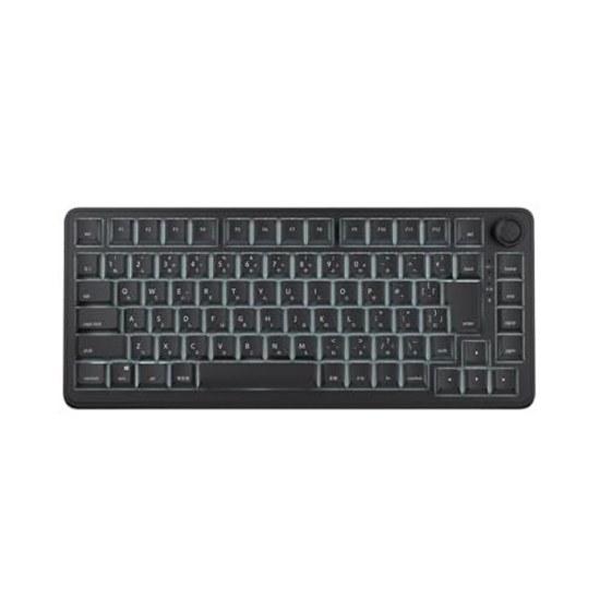 AIM1 Shun Gatilho Rápido 0,01 mm Teclado Gamer Layout Japonês Tamanho 75 Taxa de Polling 8000Hz Compatível MATATAKI Preto