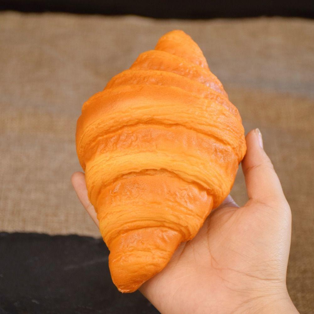 Convenient Fake Soda Bread Exquisite Artificial Bread Simulation Croissant Bread  Home Decoration