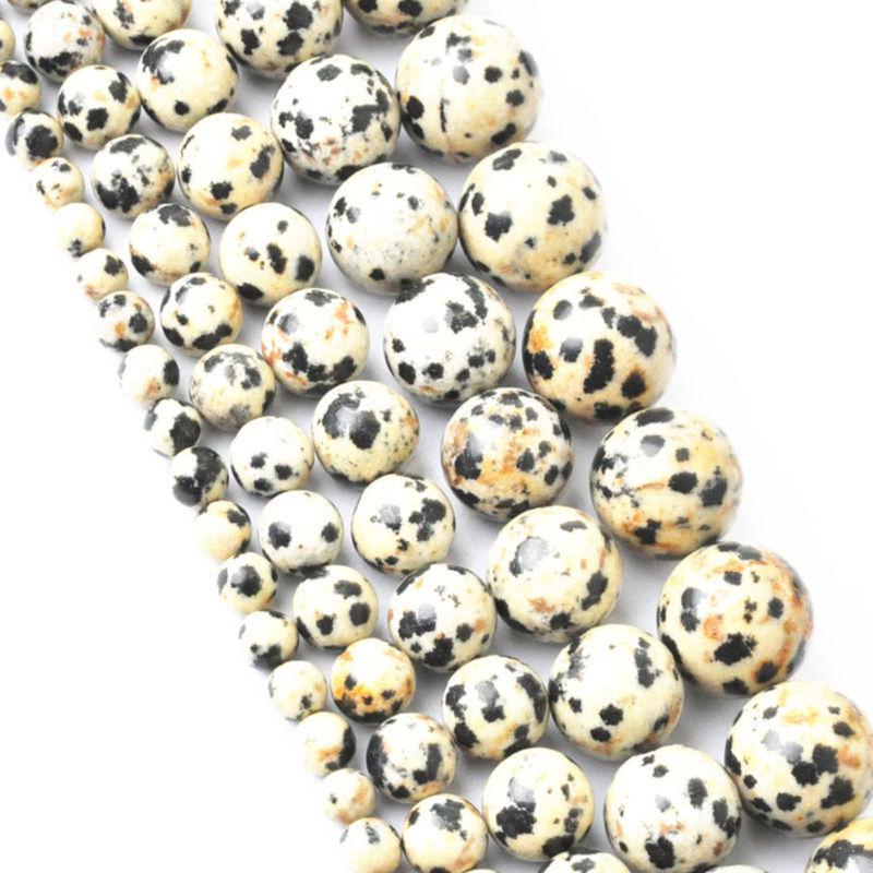 Luźne koraliki Space Quartz Gemstone Round Bead Natural do naszyjnika DIY 4-12mm Wysokiej jakości
