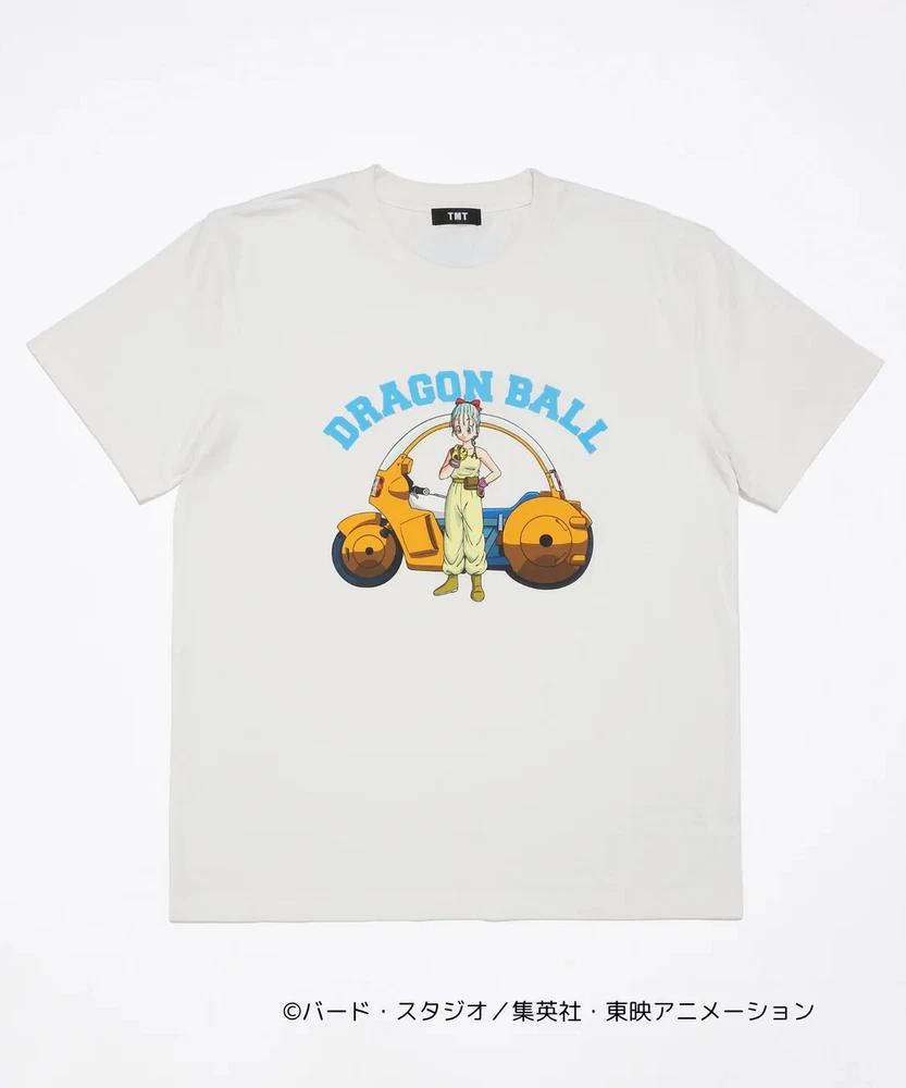 Tmt Dragon Ball Cotton TShirt Bulma 2 White Japan Original New M