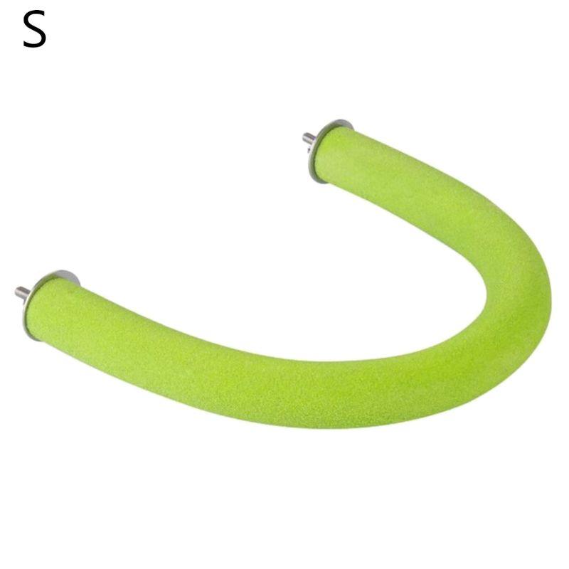 

Подставка для попугая с грубой поверхностью, деревянная U-образная жердочка для ногтей, игрушка для клетки с палкой для шлифовки когтей для попугая-кореллы