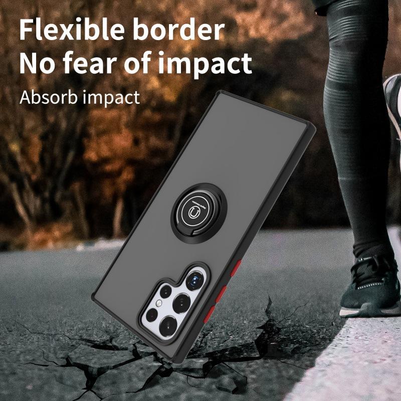 S11/S11Ultra Car Ring Buckle Holder Mobile Phone Case S11FE/A11 Qiying Generation S11 Hard Bottom Soft Edge