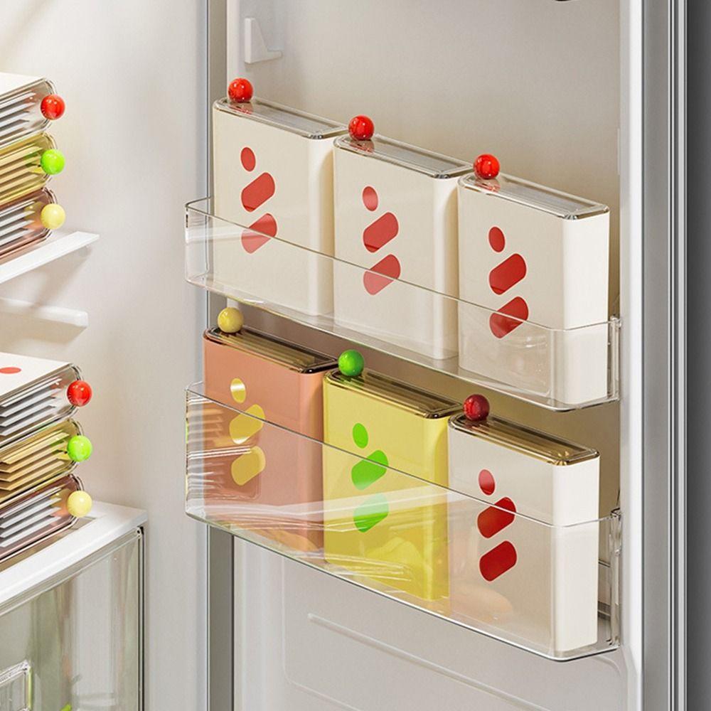 Sealed Mask Storage Box Dustproof Cosmetic Storage Box Refrigerator Freezer Storage Box Kitchen