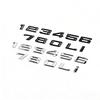 DIY Letters Numbers Badge ABS Car Emblem For Old BMW Models Car Trunk Logo Nameplate Sticker Replacement