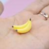 5Pcs Banana Toys Dollhouse Miniature Food Play Ornament Scene Decoration Model
