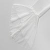 Elegant Ruffle Design French White Cardigan Blouse - Long Sleeve Women's Top