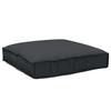 Black Pillow 80 X 80 X 12 Cm Oxford Fabric