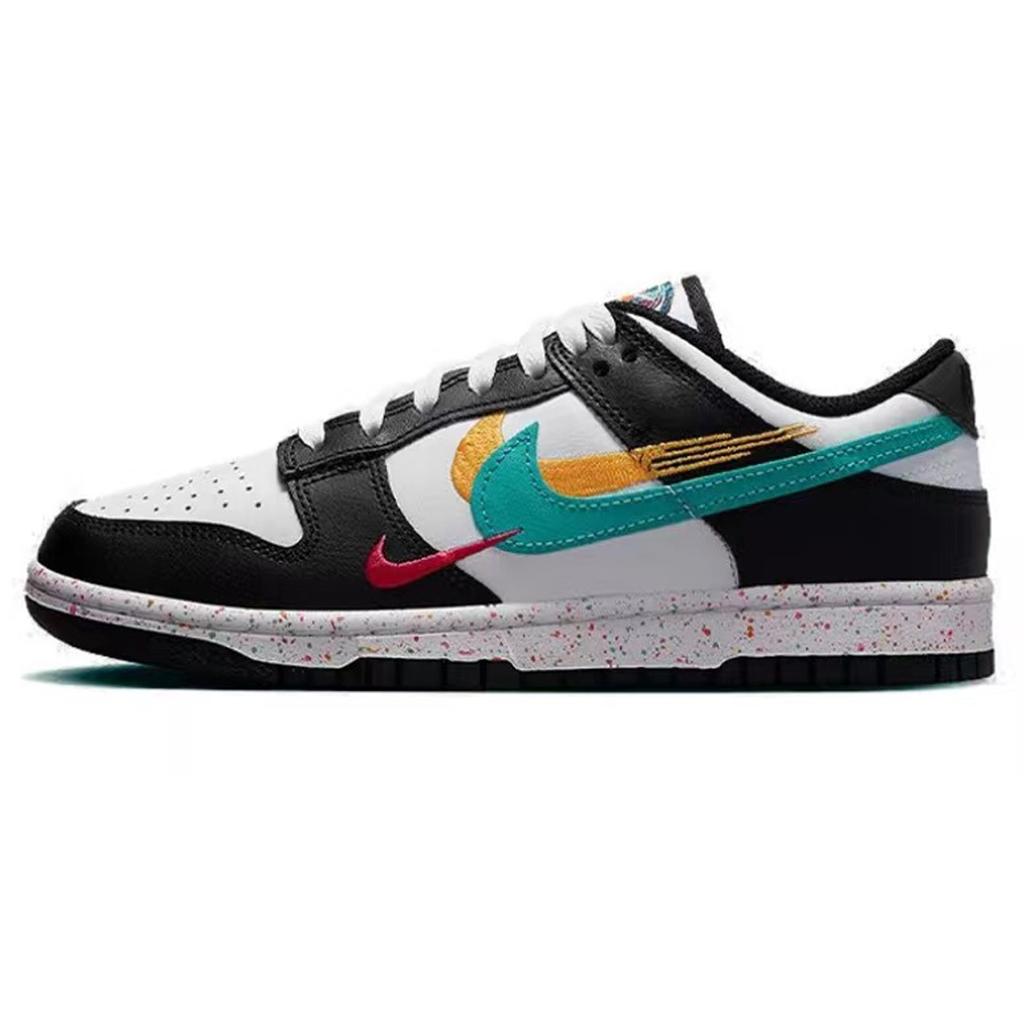 Nike Dunk Low top Skateboard Shoes Women's Gray Beige FD4623-131(Team4-)