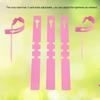 100pcs Plastic Nursery Garden Decor Stake Tags Plant Labels Lawn Ornament Pink