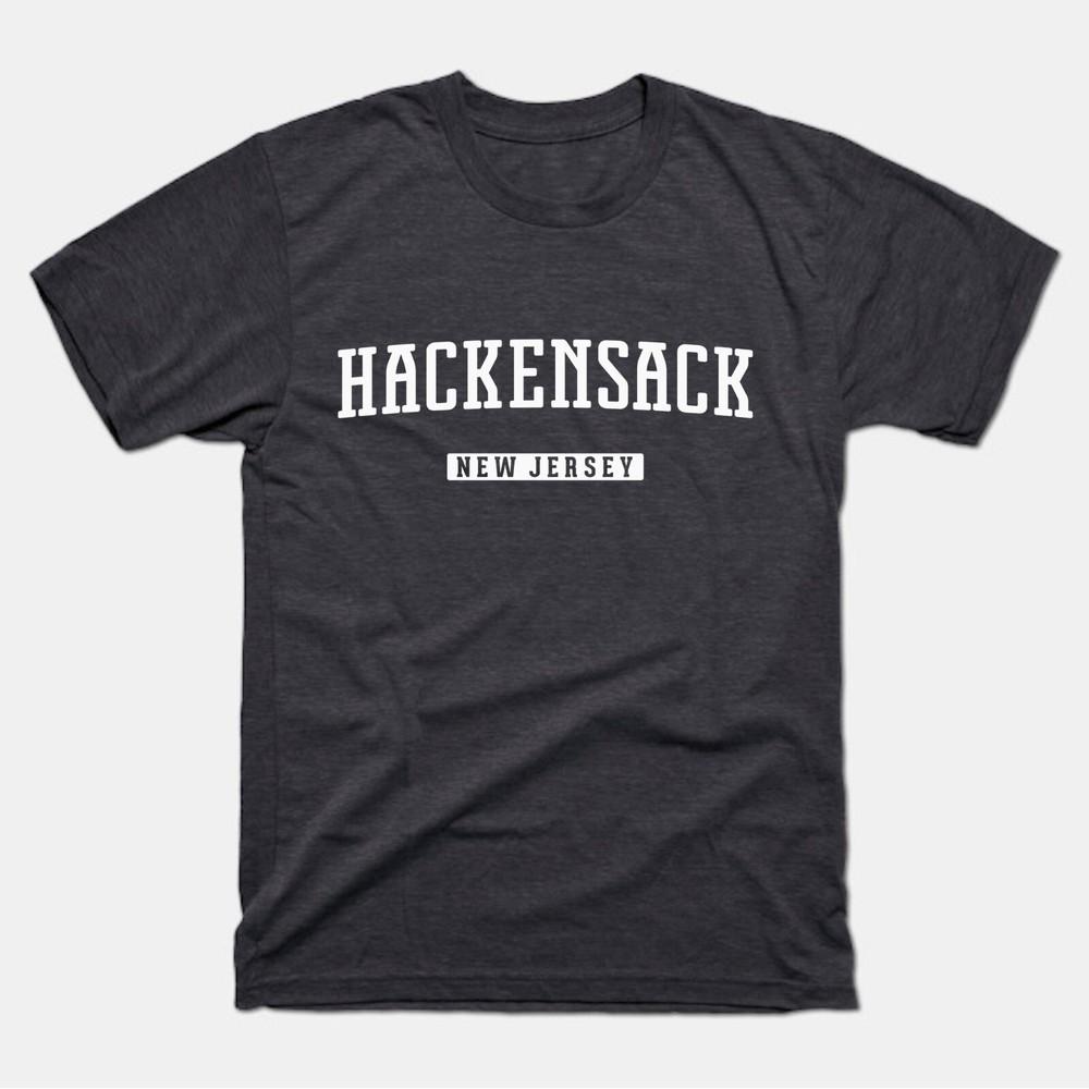 Hackensack Shirt | Hackensack New Jersey T-Shirt | Hackensack Adult Unisex Tee Unisex T-Shirt M