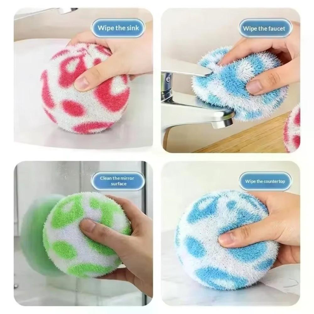 Cleaning Tool Desktop Cleaning Ball Soft Bathtub Washbasin Cleaning Ball  for Home