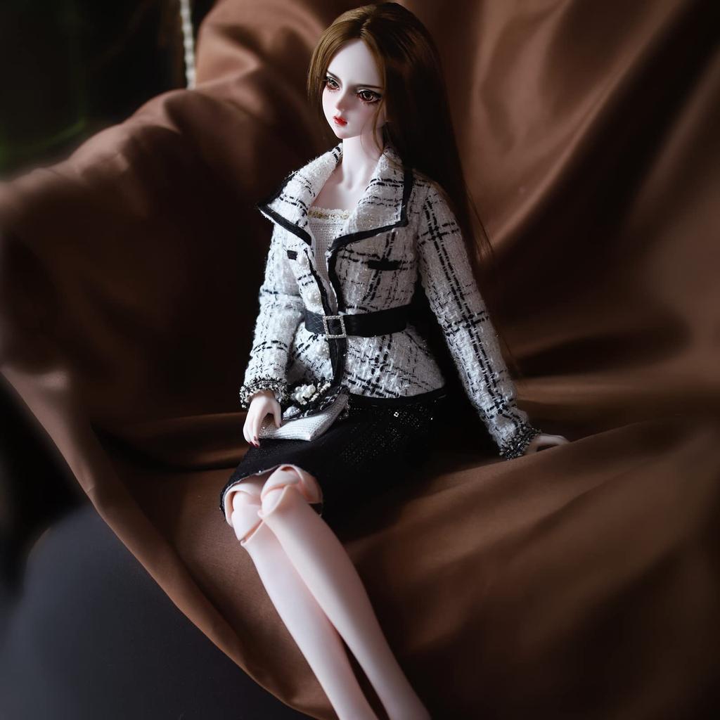 ICY Fortune Days Scale BJD Doll Fashion Style Series with 34 Movable Mechanical Toy and Gift for Adults and Kids Ages 6 and Up 1/3 Joints, (Victoria)