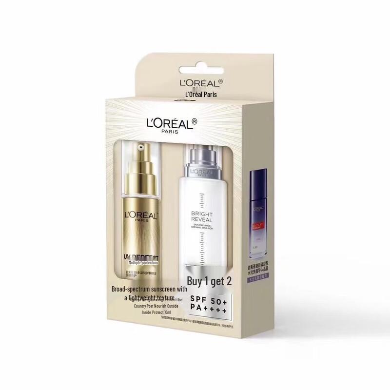L Oréal UV Defender Sunscreen & Isolation Lotion Gift Set