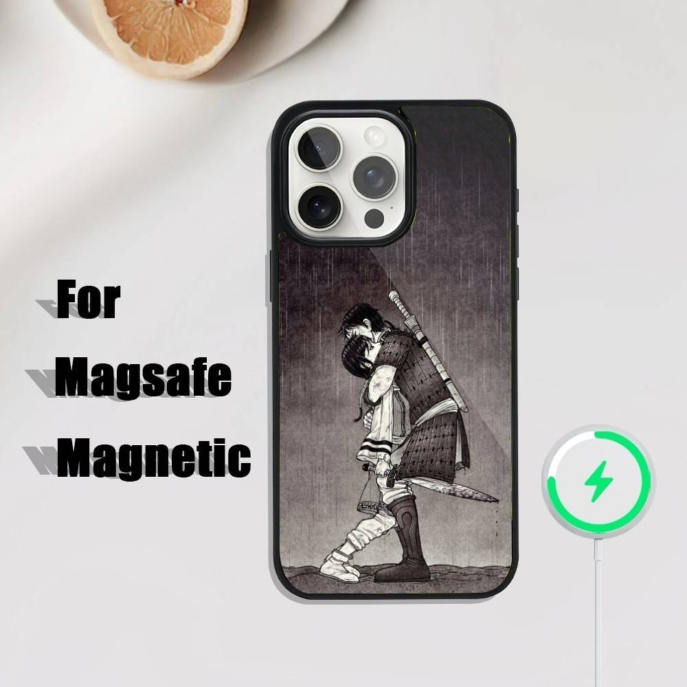 Kaneki from the Kingdom manga Phone Case  iPhone 17,16,15,14,13,12,11,Pro,Max,Plus,Mini,SE4,E Magnetic Magsafe Wireless Charging iPhone17Pro